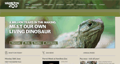 Desktop Screenshot of hamiltonzoo.co.nz